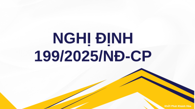 nghị định 199/2025/ND-CP
